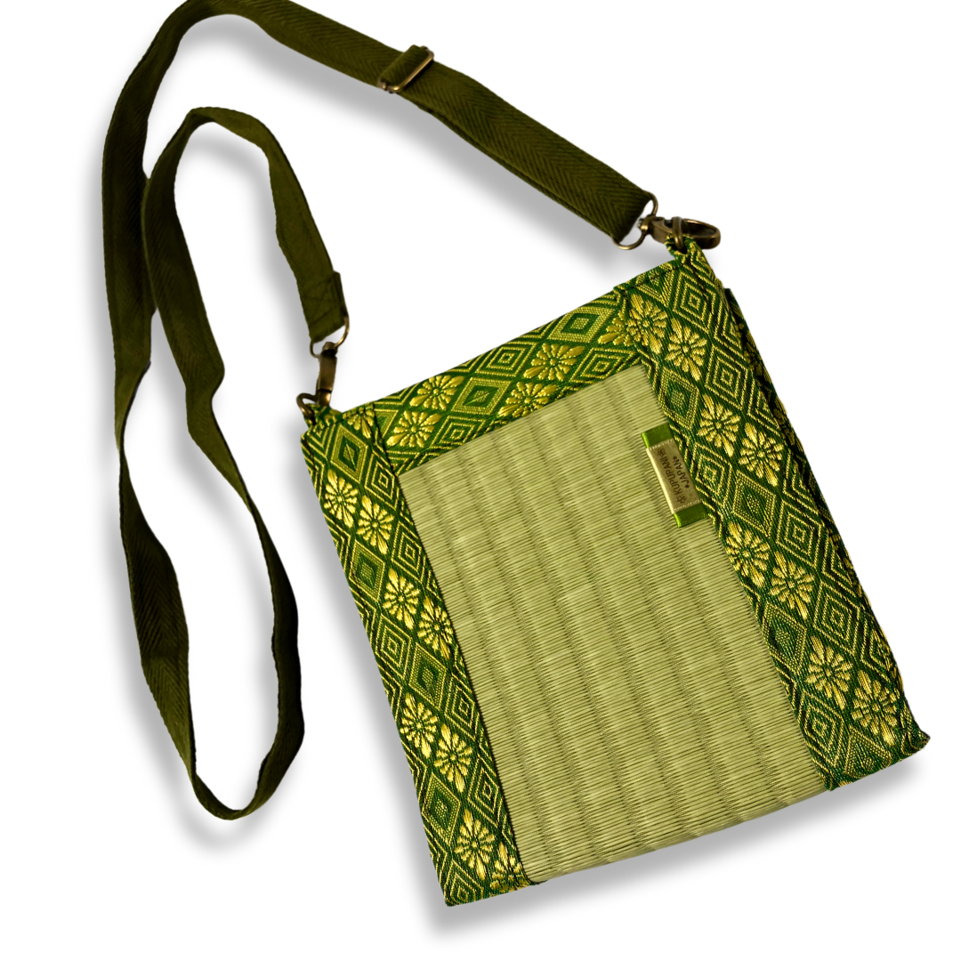 Tatami Cross Body Bag (Green)