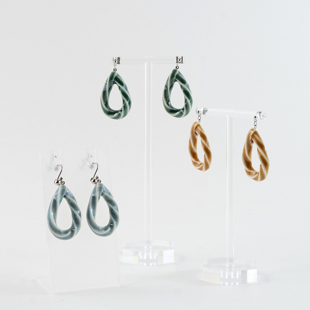 Drop Earrings - Mino ware