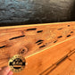 Vintage Japanese Ranma Transom — Special Wood Yakusugi
