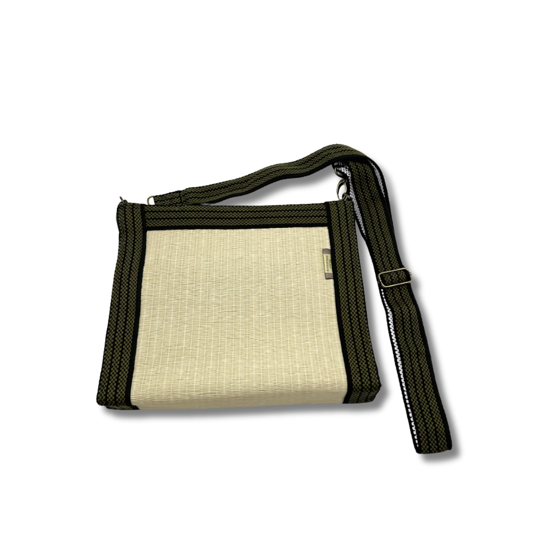 Tatami Musette Bag (Sake apron motif)