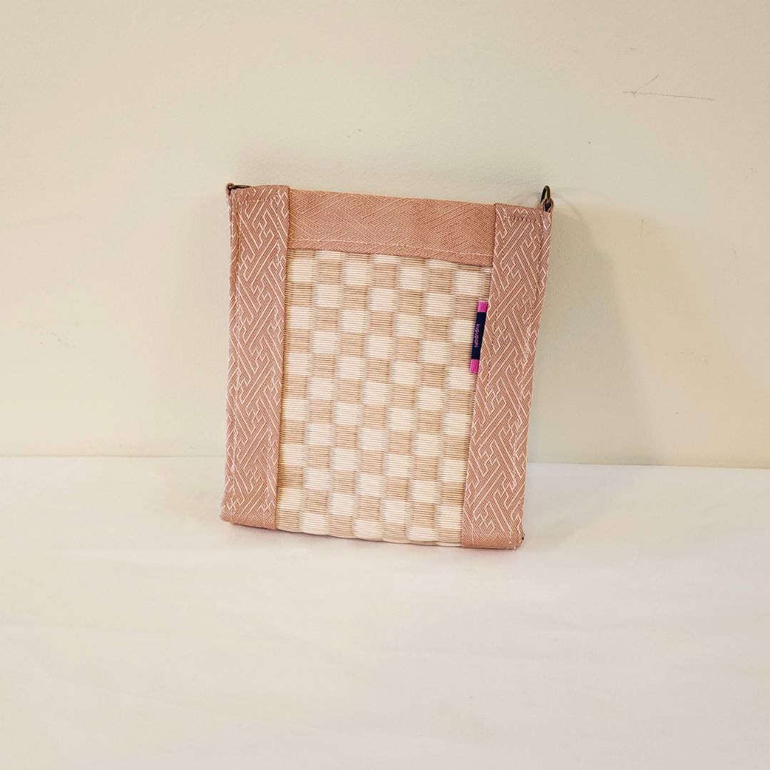 Tatami Cross Body Bag (Pink)