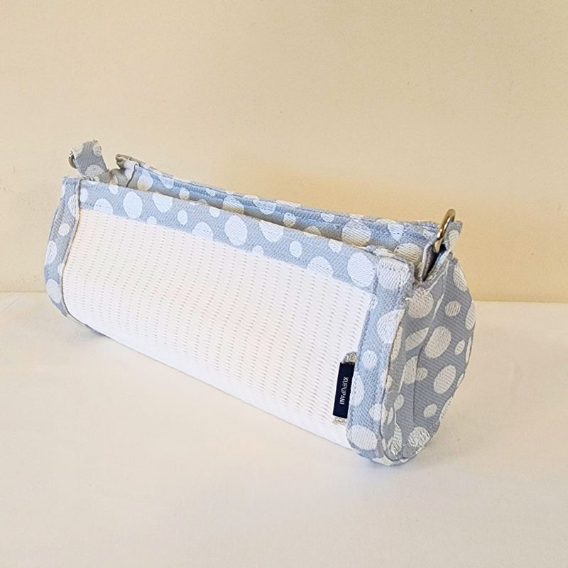 Tatami Cylinder Shaped Bag (Ice Grey)