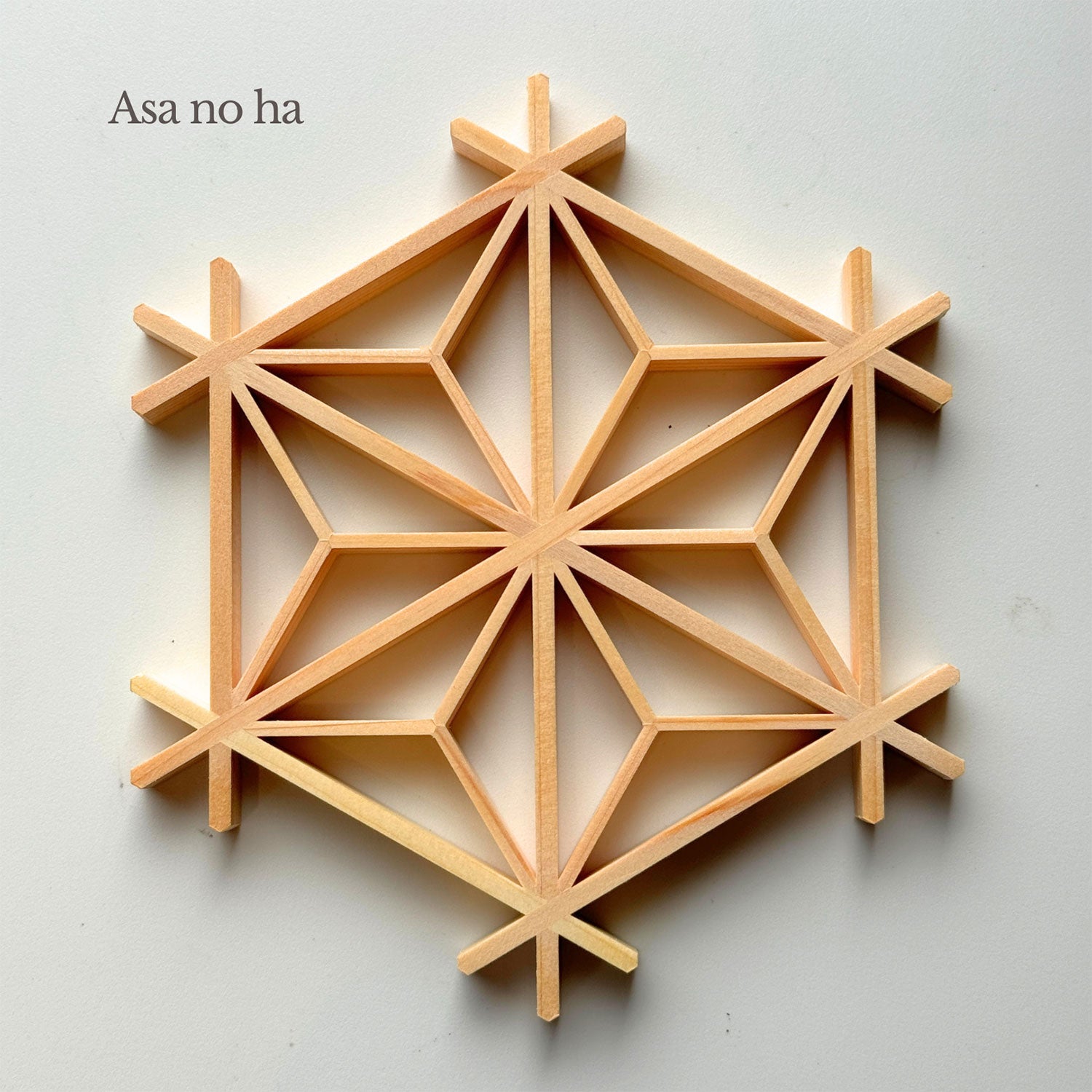 Kumiko Coaster - Asa no Ha