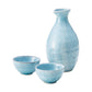 shirahama sake bottle and cup set
