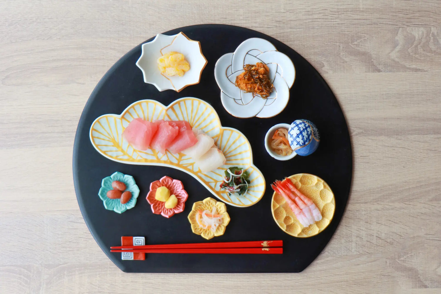 small kikyo dish plate using image